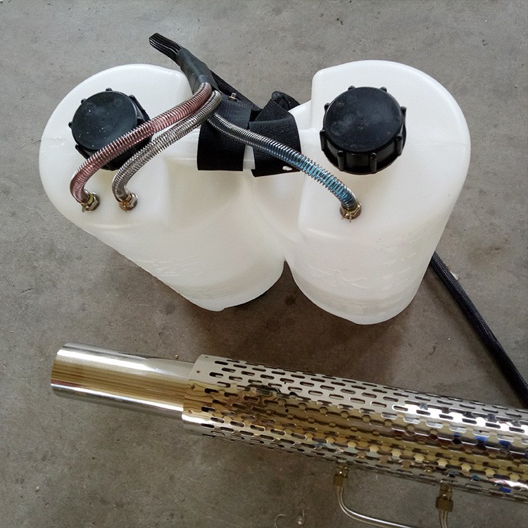 脉冲弥雾机烟雾机农用新款背负式打药机双管锂电蔬菜大棚果园杀虫图3