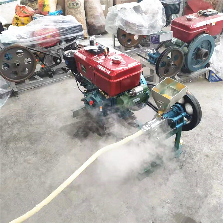锦盛牌架势汽油膨化机 小型自动切断弯管膨化机 黑米爆花机图4