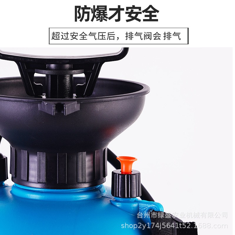 5L/8l/10L气压式喷壶肩负式浇花水壶灭虫打药手动喷雾器厂家批发图3