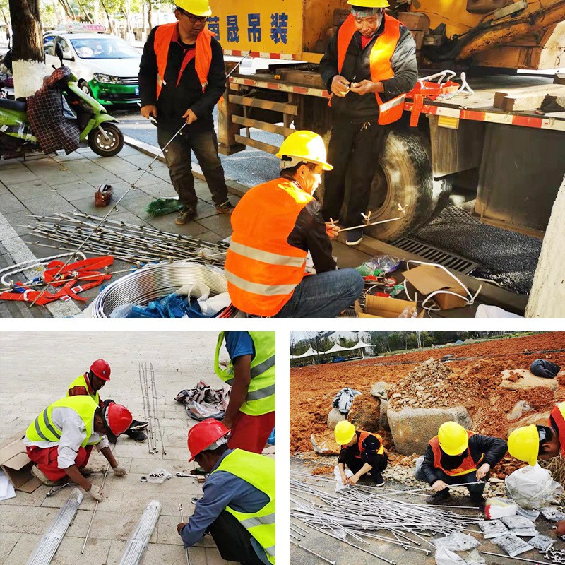 高压雾森系统大棚打药喷淋除尘造雾养殖除臭消毒工厂降温加湿器图2