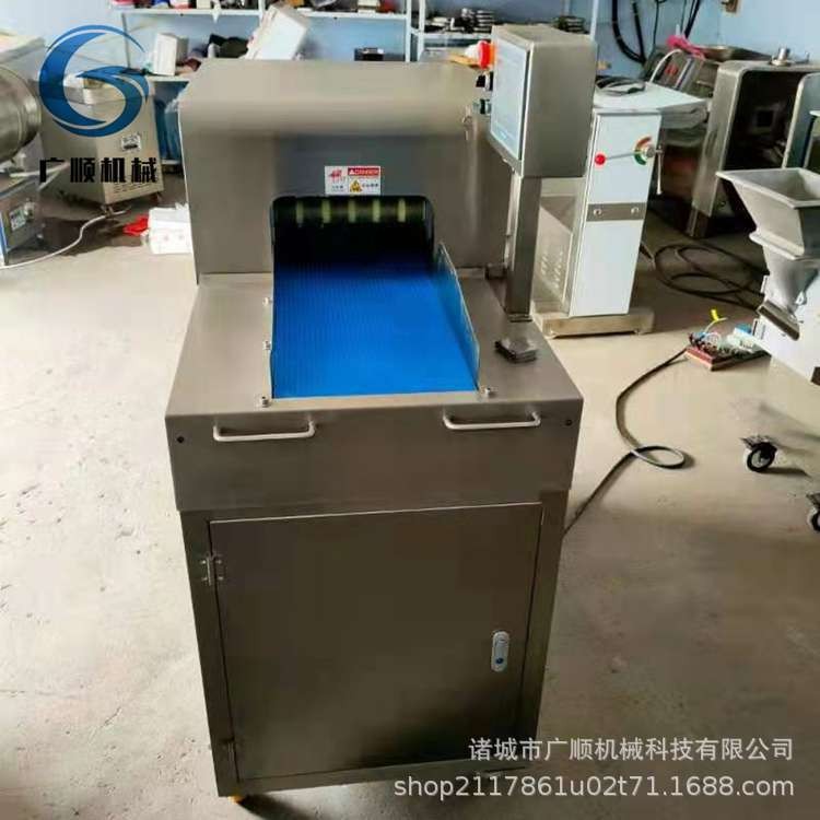 禽类带骨切块机 羊腿排骨切块设备 厂家定制肉制品切块机图4