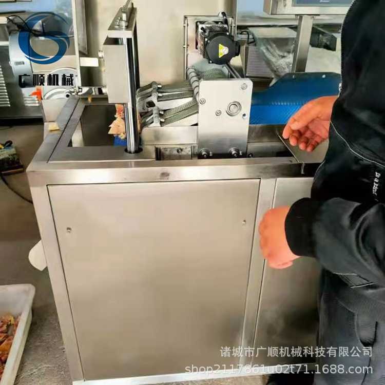 禽类带骨切块机 羊腿排骨切块设备 厂家定制肉制品切块机图3
