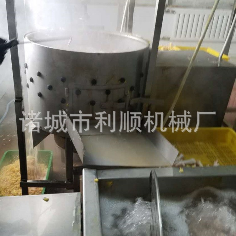 全自动小型牛肚清洗机牛肚打毛机利顺牌60型厂家图2