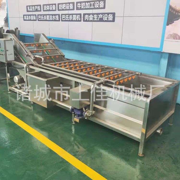 海蛎子毛刷清洗机 去泥去皮果蔬清洗机 多功能毛辊清洗设备