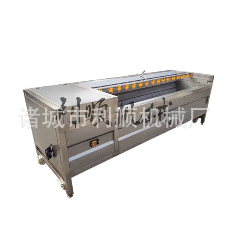 毛辊清洗机 和田玉石毛辊清洗机设备 栗子核桃毛辊清洗机图5