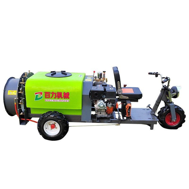 源头工厂乘坐式果树打药机 座驾式果园喷雾机 果树风送打药机图5