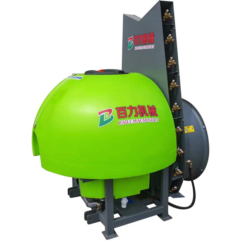 植保厂家悬挂式拖拉机背负打药机果农打药机拖拉机果树风送喷雾器图5