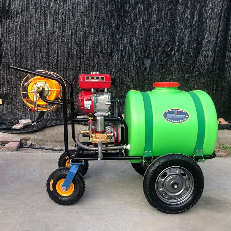 推车式果园打药机手推式汽油机柴油机电机喷雾机160L大轮胎喷雾器图3