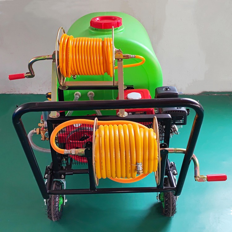推车式果园打药机300L大轮胎喷雾器手推式汽油柴油机电机喷雾机图3
