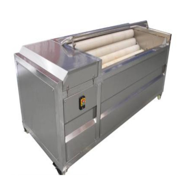 多功能毛辊清洗机土豆马铃薯铁杆山药毛辊清洗设备果蔬清洗设备图5