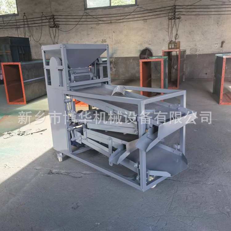 大红袍籽壳梗分离筛 青花椒除杂振动筛 电动花椒筛选机图3