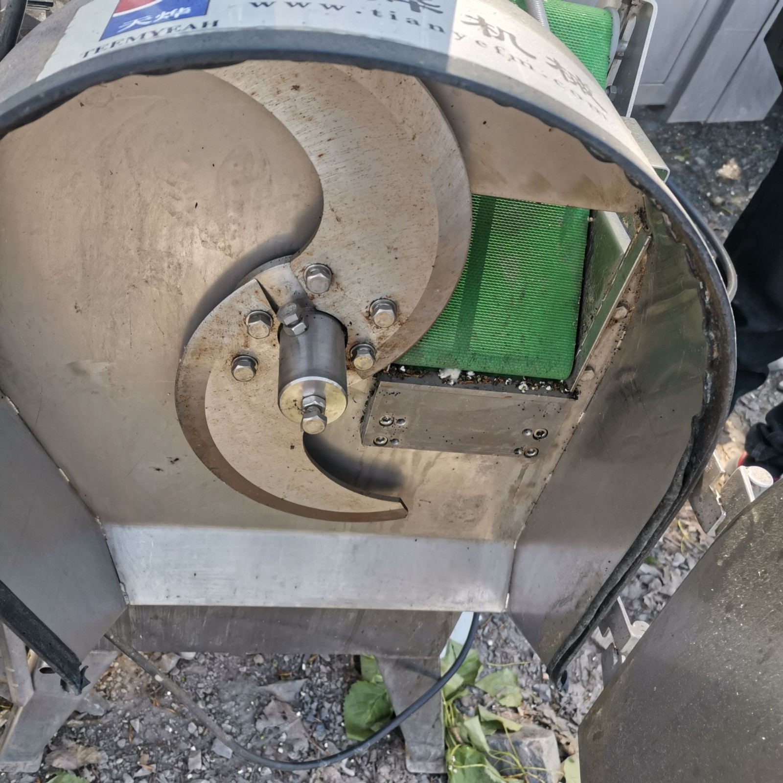 出售二手求购天烨切片机果蔬食品加工设备切丁机切丝机多功能洗菜图3