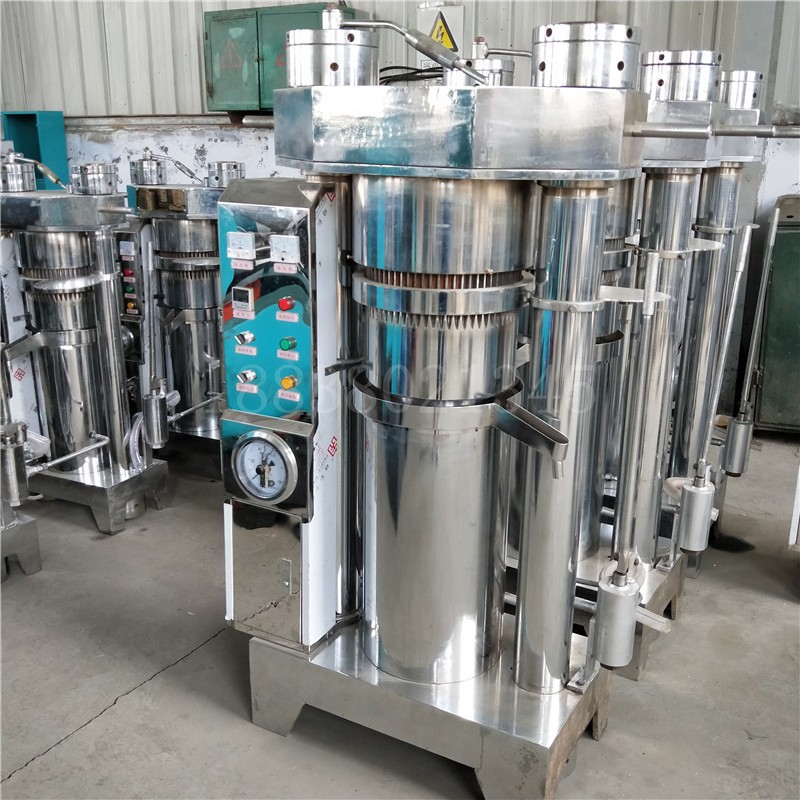 油坊不锈钢液压式炸油机芝麻香油机全自动液压核桃亚麻籽榨油机图5