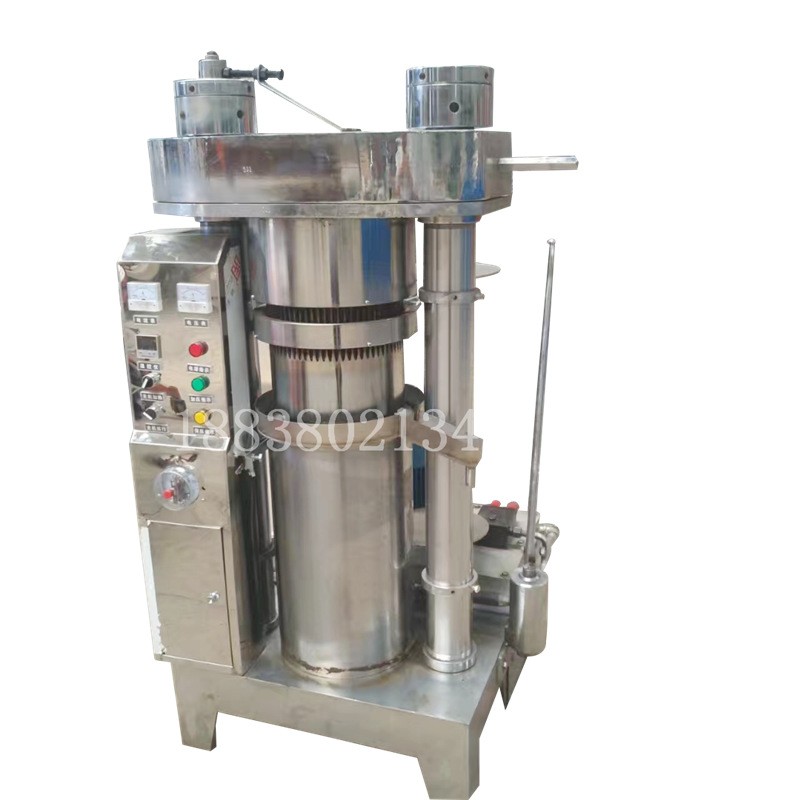 油坊不锈钢液压式炸油机芝麻香油机全自动液压核桃亚麻籽榨油机图4