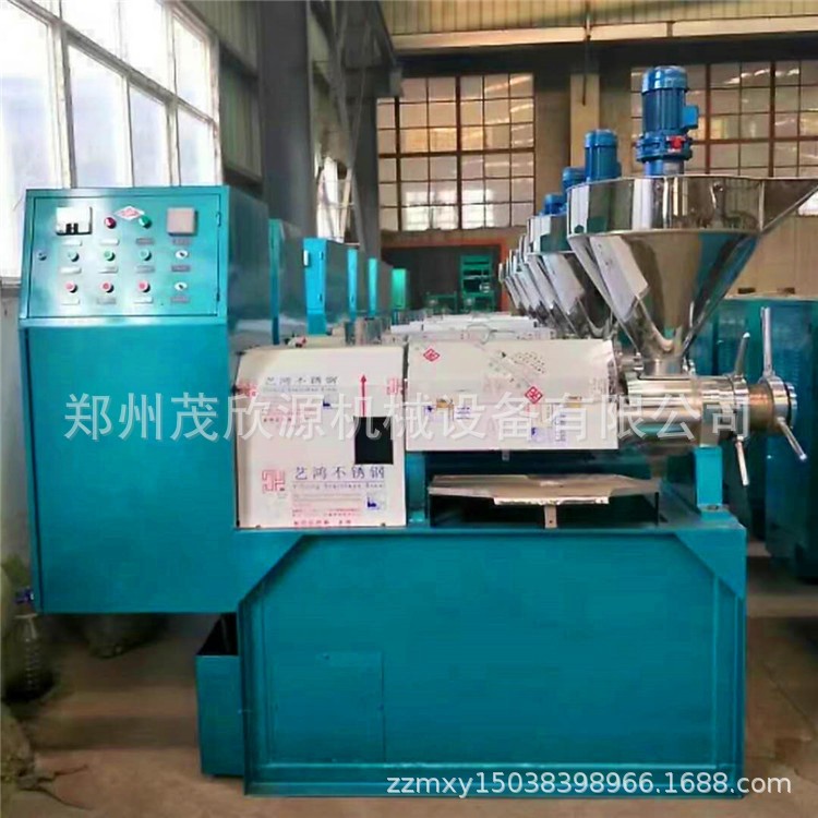 多功能螺旋榨油机 大豆榨油机厂家 全自动花生油榨油机设备图3