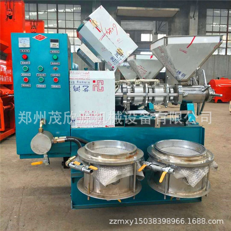 花生榨油机厂家 自动螺旋榨油机 小型食用油压榨设备价格图2