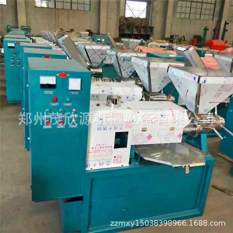 花生榨油机厂家 自动螺旋榨油机 小型食用油压榨设备价格