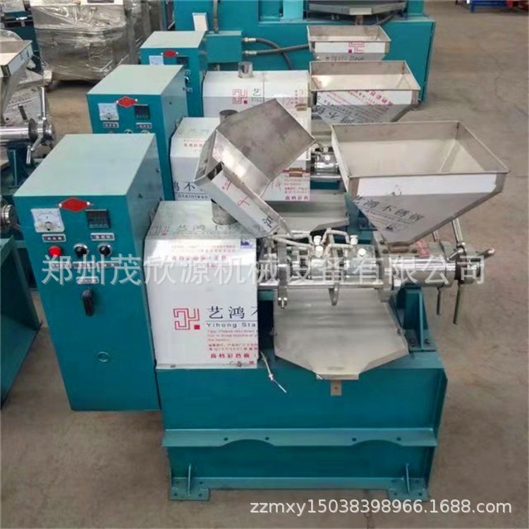 花生榨油机厂家 自动螺旋榨油机 小型食用油压榨设备价格图3