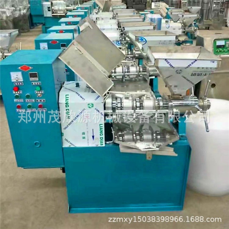 全自动花生螺旋榨油机 菜籽油榨油机厂家 新型商用多功能榨油机图2