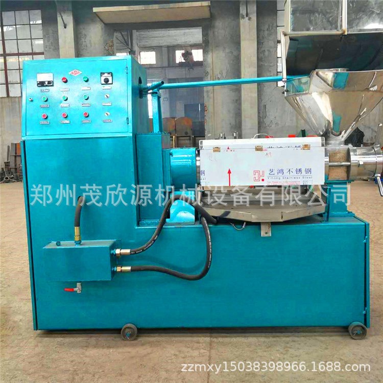 全自动花生螺旋榨油机 菜籽油榨油机厂家 新型商用多功能榨油机