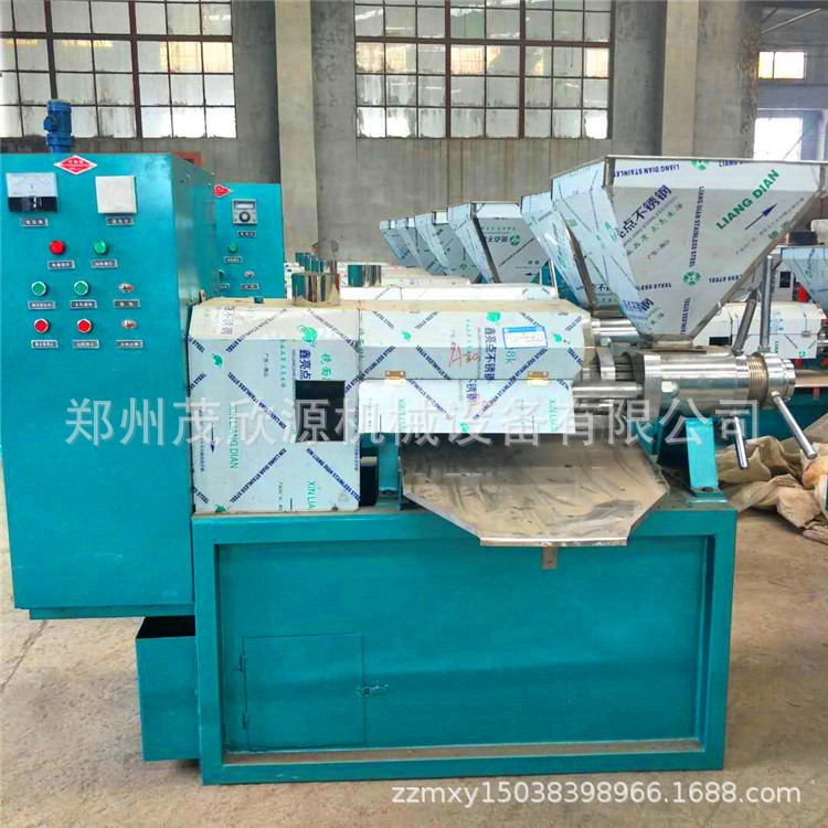 全自动花生螺旋榨油机 菜籽油榨油机厂家 新型商用多功能榨油机图4