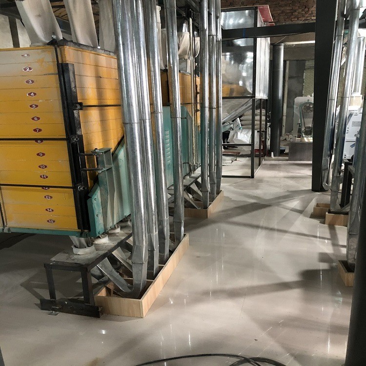 日加工30吨小麦7机组全自动面粉加工设备平筛面粉机组图4