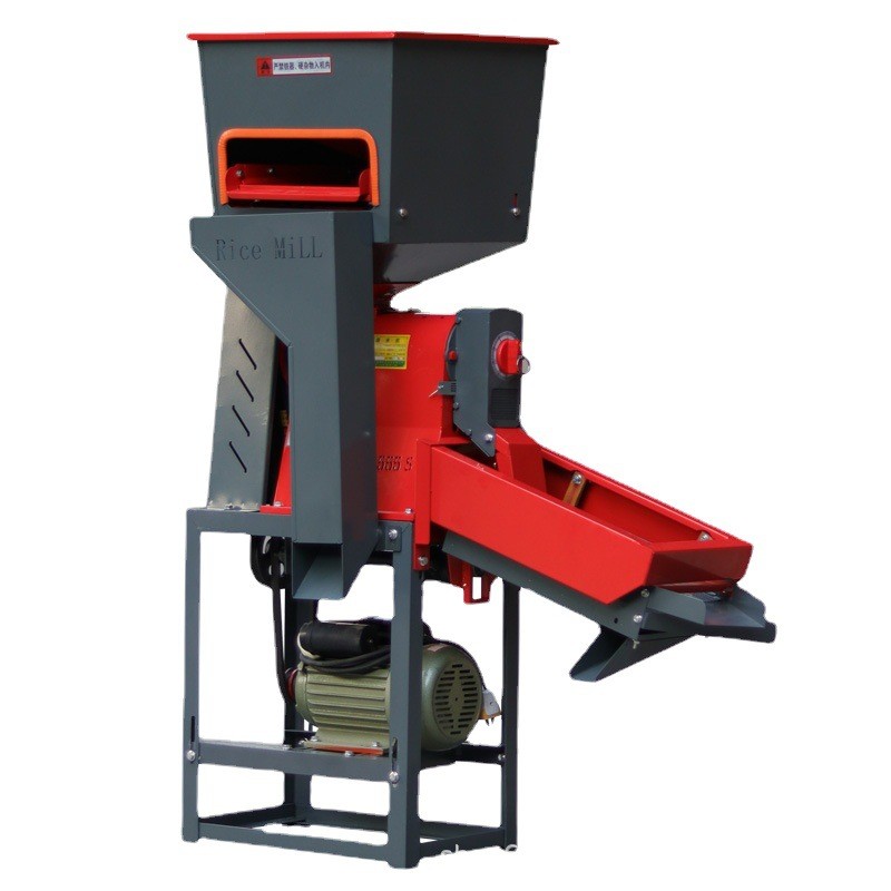 新款全自动家用碾米机碎米分离去石除杂稻谷小米玉米去皮机图5