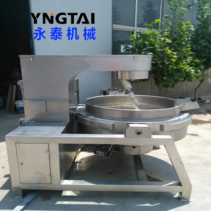 加工燃气加热可倾式煮锅 汤料熬煮夹层锅 立式蒸汽夹层锅 可定制图4