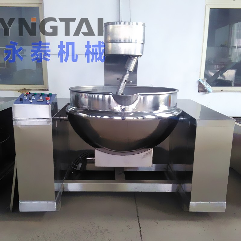 供应燃气加热夹层锅 汤料熬煮夹层锅 100L至600L立式蒸汽夹层锅