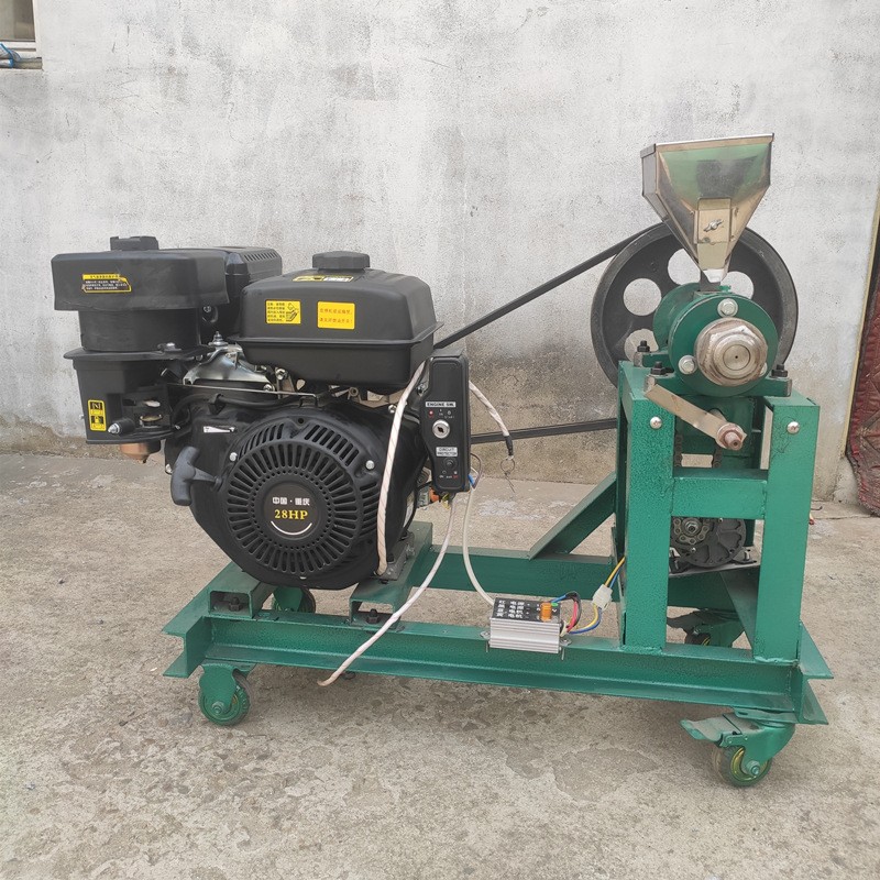 商用柴油机款膨化机爆米花机多功能五谷杂粮玉米大米米花机康乐果图2