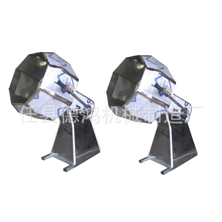 不锈钢八角拌料桶 多功能八角拌料机调味机挂糖机网红奶枣搅拌机图5