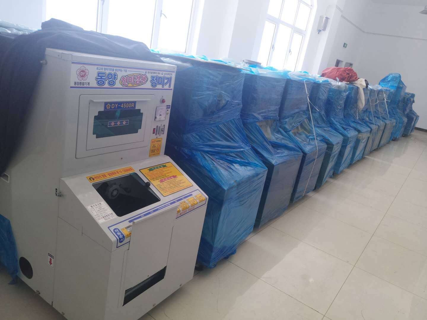 韩国原装 整机引进东洋综合机械碾米机 稻谷脱壳机 家用碾米机图2