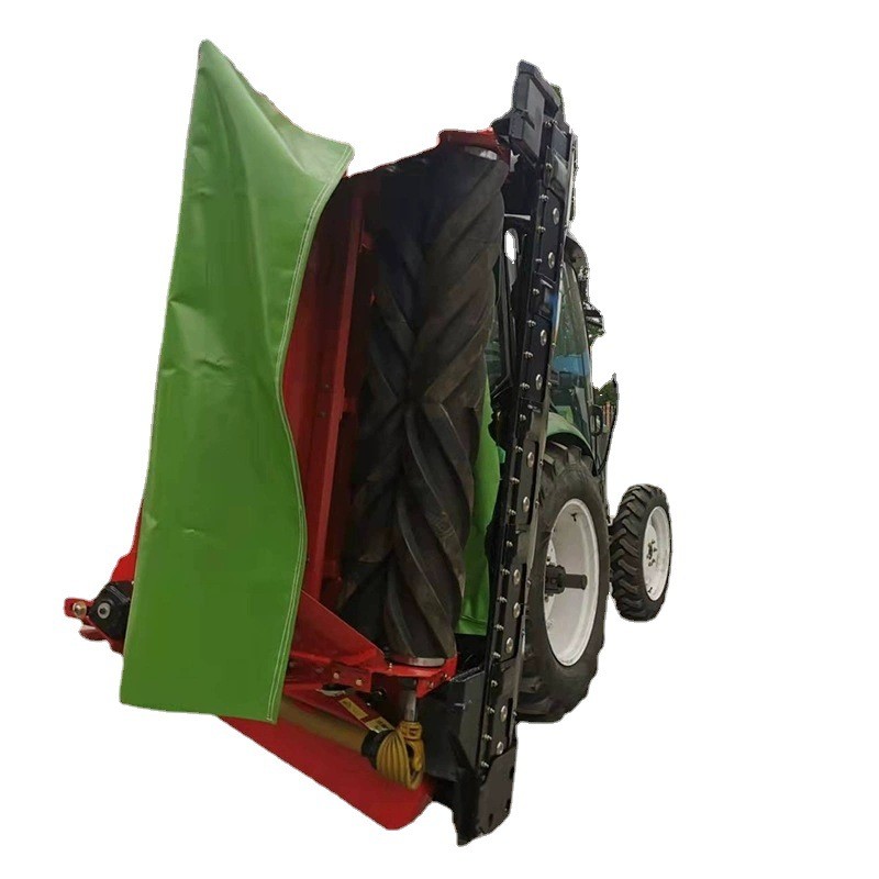 加工定制压扁机拖拉机苜蓿艾草牧草收割机 后置悬挂圆盘割草压扁图5