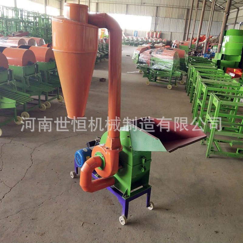 直销新款环保多功能锤片式饲料粉碎机家用小型养殖玉米秸秆粉碎机图4