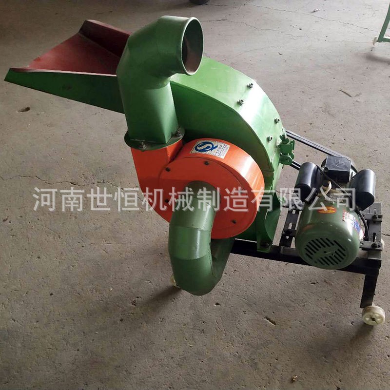 直销新款环保多功能锤片式饲料粉碎机家用小型养殖玉米秸秆粉碎机图3