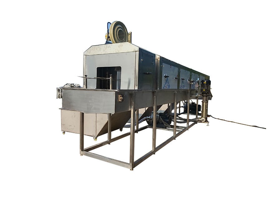 周转筐清洗机 卤煮猪蹄成品框喷淋式清洗机 宜福洗框机厂家图5