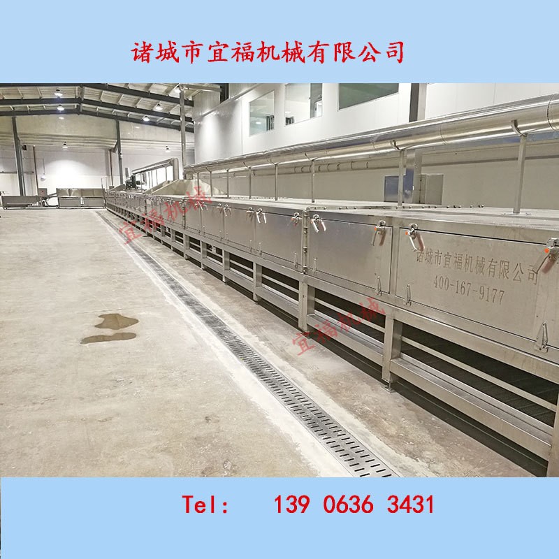 诸城红薯清洗机,烤地瓜清洗流水线,宜福不破皮红薯清洗烘烤机厂家图3