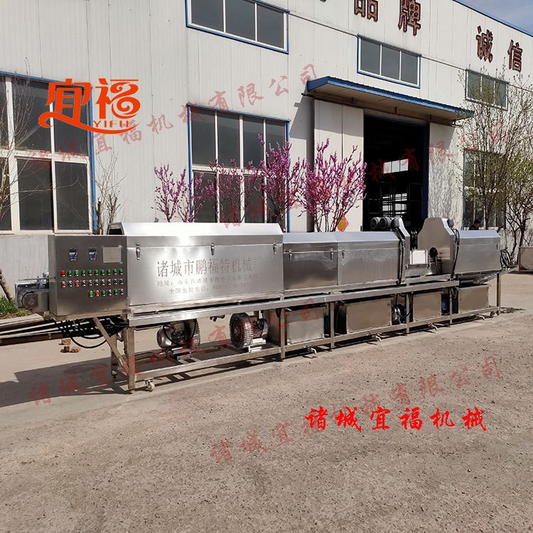 罐头瓶清洗机,空罐洗罐机,鱼罐头玻璃瓶清洗线,宜福洗瓶成套设备图2