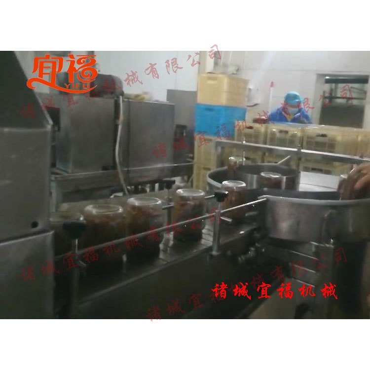 罐头瓶清洗机,空罐洗罐机,鱼罐头玻璃瓶清洗线,宜福洗瓶成套设备图4