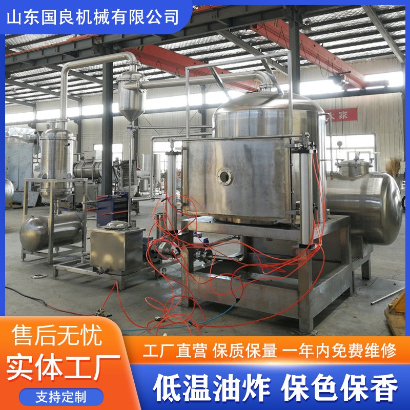 猕猴桃片VF真空油炸机技术 四季豆低温油炸锅 保色保香 耗能低图2