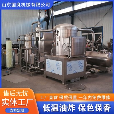 猕猴桃片VF真空油炸机技术 四季豆低温油炸锅 保色保香 耗能低