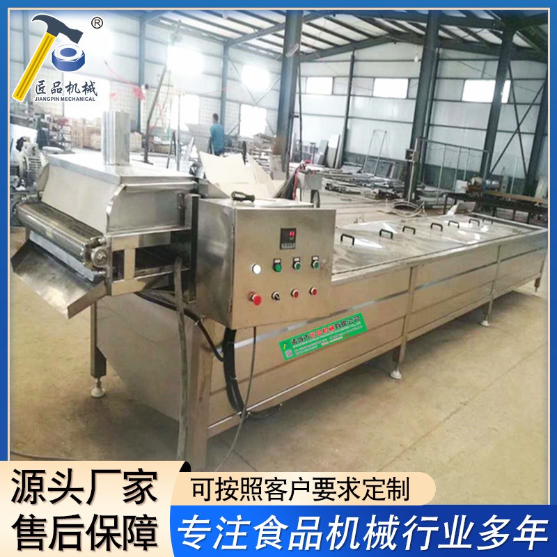厂家供应鸡爪装袋巴氏杀菌机 网带式杀菌流水线 诸城匠品专业生产图2