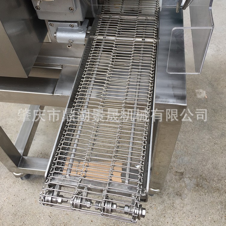 工厂汉堡肉饼成型机 不锈钢自动肉饼机DH-2100 制作设备批发图2