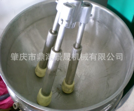 定金 工厂供应鱼糜鱼糕擂溃机不锈钢食品 设备鱼肉丸猪肉丸打浆机图2