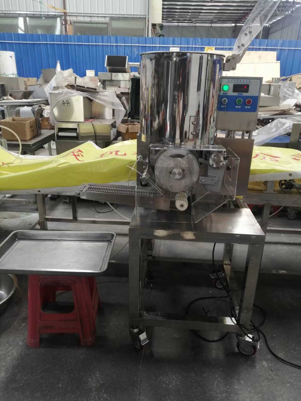 工厂供应自动汉堡肉饼 不锈钢汉堡肉饼成型机肉类 设备图3