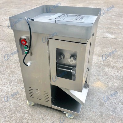 ll厚百叶切丝机 商用鲜黑毛肚切丝机猪皮切片机/食堂猪肉切片机