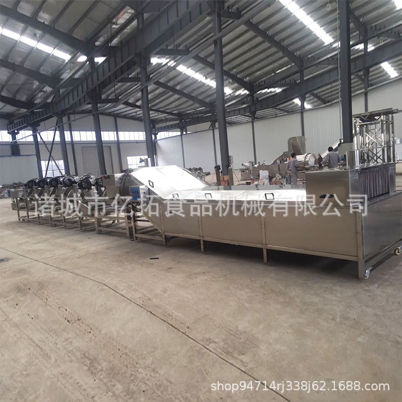 供应豆腐干灭菌生产线 米线巴氏杀菌机价格 PLC控制 厂家直接销售图4
