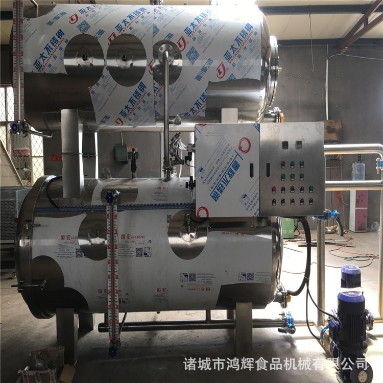 吉林玉米杀菌锅蒸汽高温杀菌锅上门安装调试图3