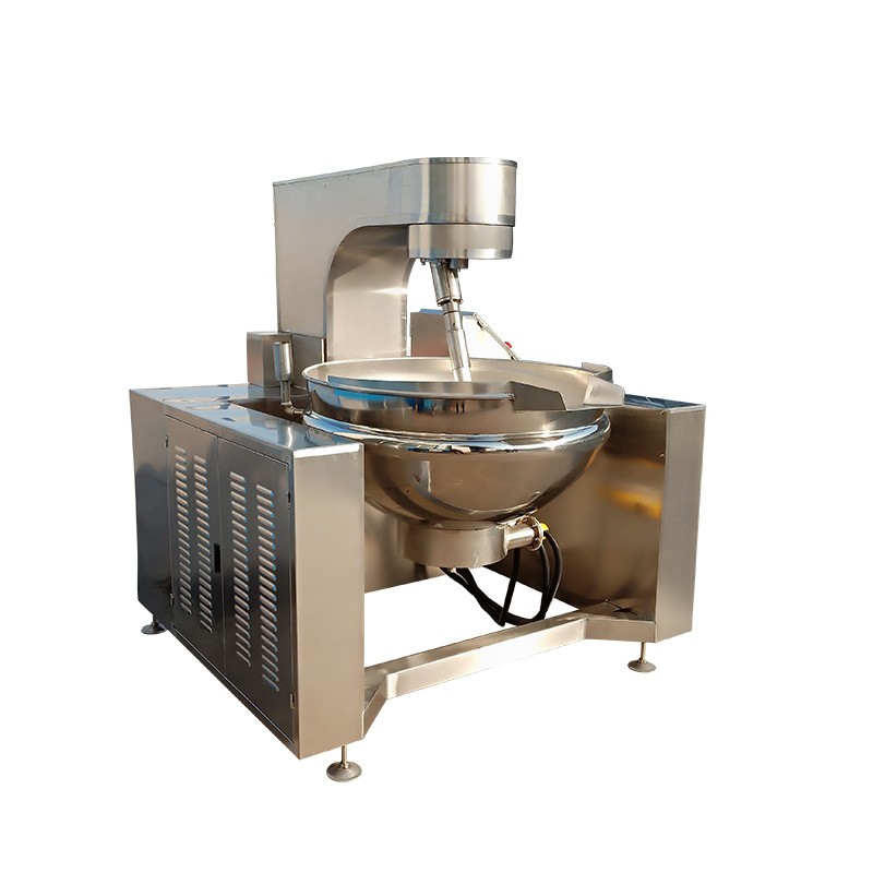 新款学校食堂炒菜机行星炒锅 辣椒酱炒锅 番茄酱炒制炒锅批发图5