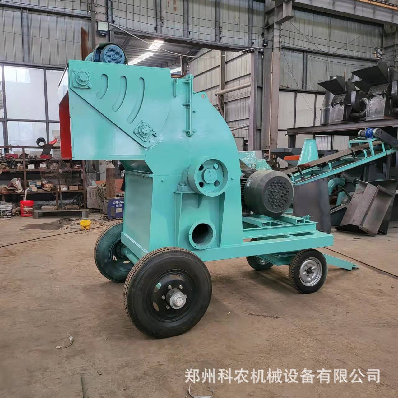 800型强制进料树枝粉碎机 棉花枝碎料机 食用菌料菇木粉碎机价格图3